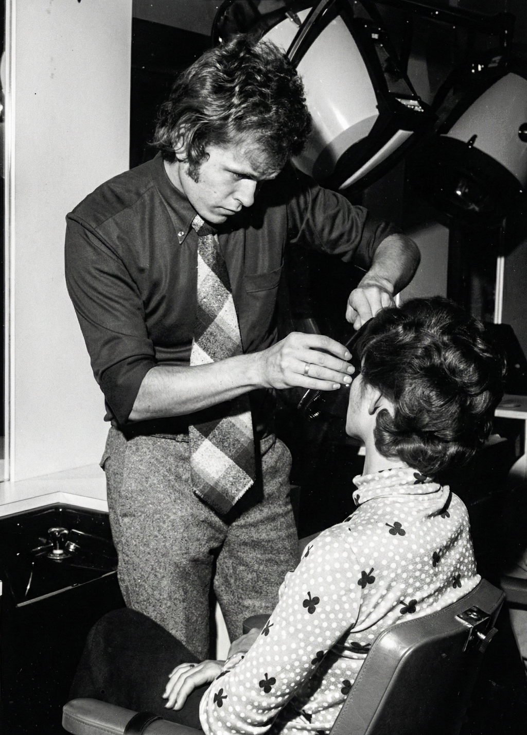 Hans Kalf tijdens een training in 1972 Hans Kalf tijdens een training in 1972